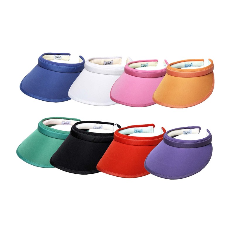 Glove It Women's Solid Visor - red