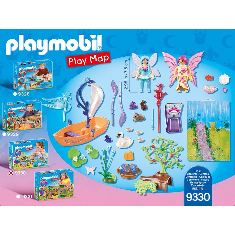 Playmobil 9330 Play map Faries