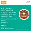 The Original Donut Shop One-Step Cinnamon Dulce Cappuccino, Keurig Single-Serve
