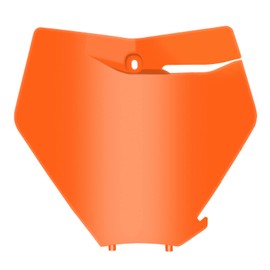 PRO CAKEN Orange Motorcycle Front Number Plate ABS Plastic Replacement Rugged Number Plate for Universal EXC 150/250/300 TPI 20-21 SX 125/250 19-21XC 125 20-21,See Fitment