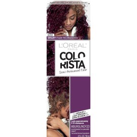 L'Oreal Paris Colorista Semi-Permanent Hair Color For Brunettes, Burgundy