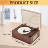 Portable CD Player, Retro CD Bluetooth Player with Dual HiFi