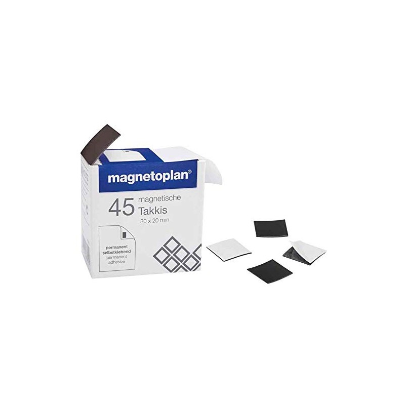 Magnétoplan 3 Pack Black Magnetic Tape Dispenser
