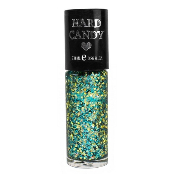 Hard Candy Glitteratzi Nail Polish #729 Emerald's Eve