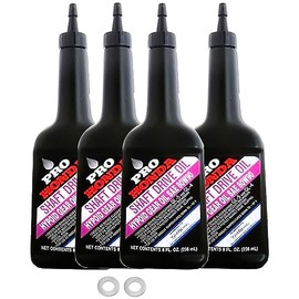 Tusk Drivetrain Oil Change Kit with Pro Honda Oil Compatible with Honda Pioneer 700/700-4 2014-2025/Pioneer 500 2015-2023