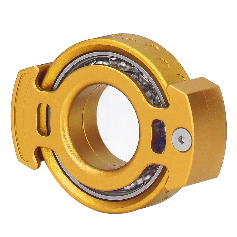 Fingertip Gyroscope Reduce Anxiety Free Rotating Metal Ring Decompression Toy