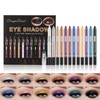 Holzsammlung 12 Colours Waterproof Matte Eyeshadow Pen Set with Sharpener,