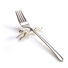 Franquihogar Set of 6 Silver Plated Cutlery Trays