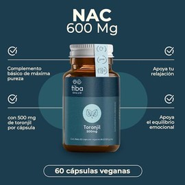 Toronjil 500 mg Relajación y Equilibrio Emocional TIBA SALUD