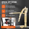Portable Air Operated Grease Pump 50:1 Pressure Ratio 13 Ft