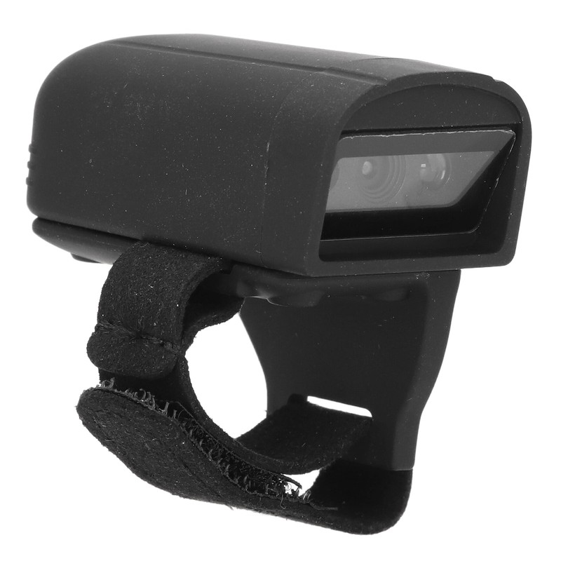 1D 2D Ring Barcode Scanner 2.4G Wireless Bluetooth CCD Red