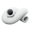 H&C VENT Flexible Exhaust Hose, Ventilation Hose with Aluminium, PVC