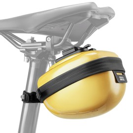 ROCKBROS Hard Shell Bike Bags Tail Bag Compact and Portable Saddle Seat Post Bags Mountain Road Cycling Riding Accessories Lightweight Saddle Bag Waterproof Storage Seat Bag