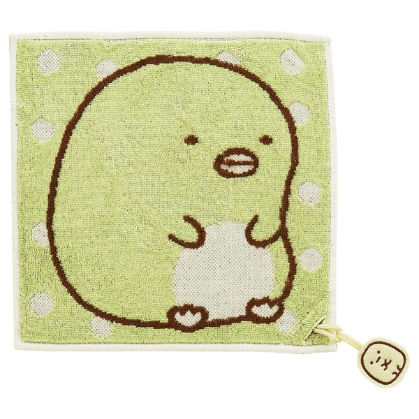 Marushin 6575013700 Mini Towel, Hand Towel, Handkerchief, Sumikkogurashi, Penguin and