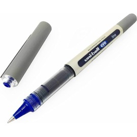 uni-ball - UB-157 Liquid Ink Rollerball Pens - 0.7mm Nib - Blue Ink - Pack of 5