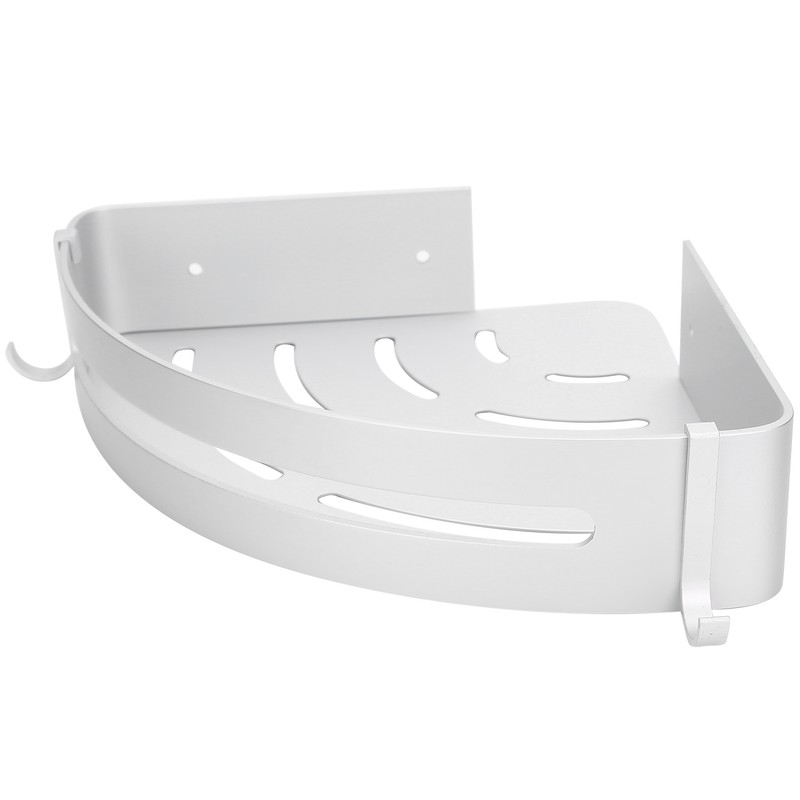 Wall Storage Rack Aluminum Corner Shower Caddies Wall Mounted Bathroom