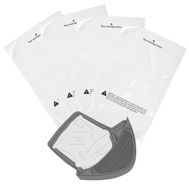 Lisyee 120 Count Waste Drawer Liners Bags Compatible with All Litter Box Robot Models, 9-11 Gallons Litter Box Liners