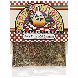 Pepper Springs Bread Dipping Oil Mix, Pesto, 1 Ounce
