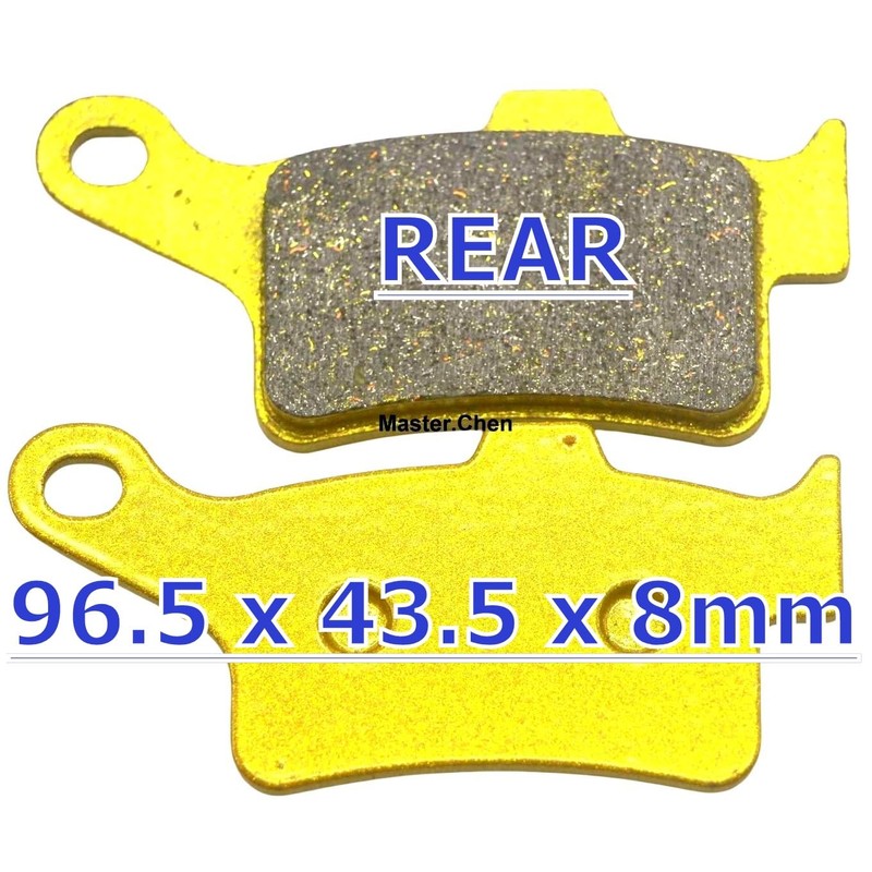 Master Chen Front Rear Brake Pads Brakes for Can Am