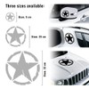 4R Quattroerre.it 2 x 17110 Army Star Army Star Stickers