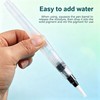 6 Pcs Watercolour Brush Pens Set, Professional Water Paint Brush