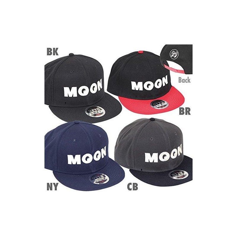 MOONEYES ムーンアイズ MOON ウールフラットバイザーキャップ 帽子 バイク用 オートバイ用 チャコール フリーサイズ CM-115