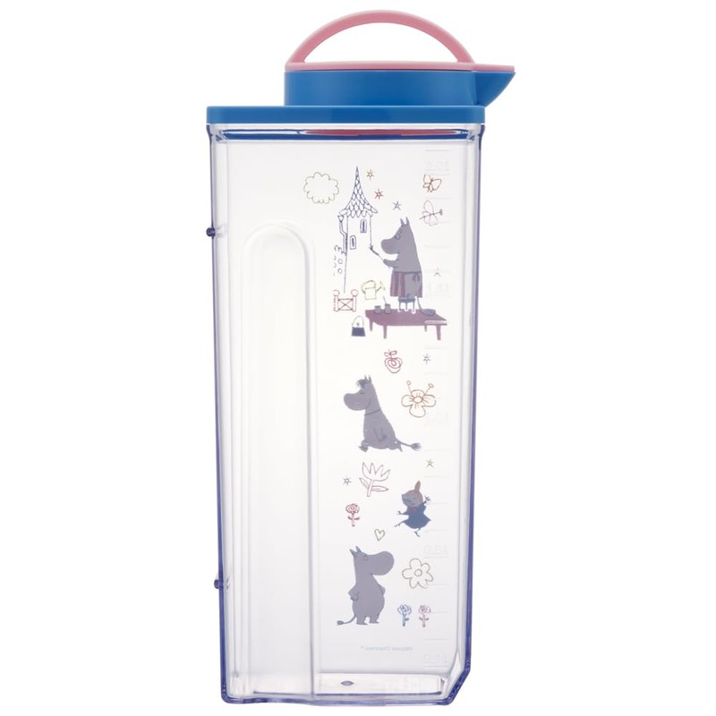 Skater CJ22N-A Water Pitcher, Moomin, 23, Heat Resistant, Vertical and