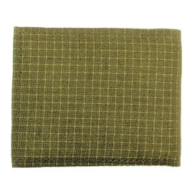 Fully Involved Stitching Firefighter Tan Bunker Turnout Gear Bi Fold Captain Wallet