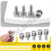 Mardatt 60Pcs Stainless Steel Battery Bolts and Nuts, M6 x