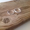 Sterling Silver Ring Thin Silver Ring Set of 5 Silver