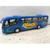Kinsmart Travel Bus, Coach Tour Travel Bus, Kinsfun, Diecast Model