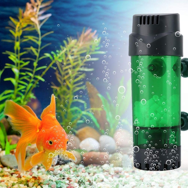 Fluid Bed Filter Double Biochemical Filter Aquarium Physical Sponge Filter