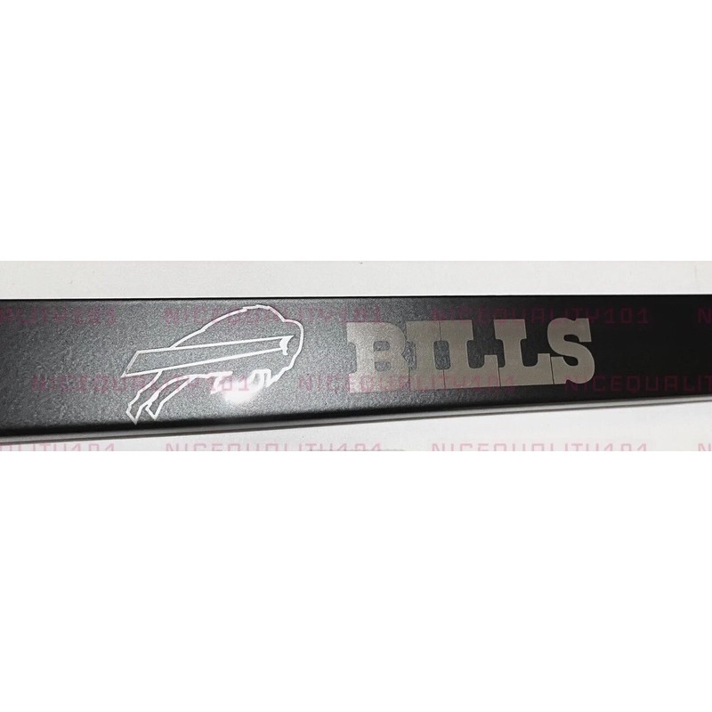 BLVD Buffalo Bill’s Laser Engraved Etched Stainless Finished License Plate