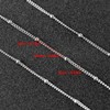 19.6 Feet Bead Chain Stainless Steel Jewelry Making DIY Link