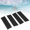 4pcs EVA Surfboard Deck Traction Pads Non Slip Surf Deck