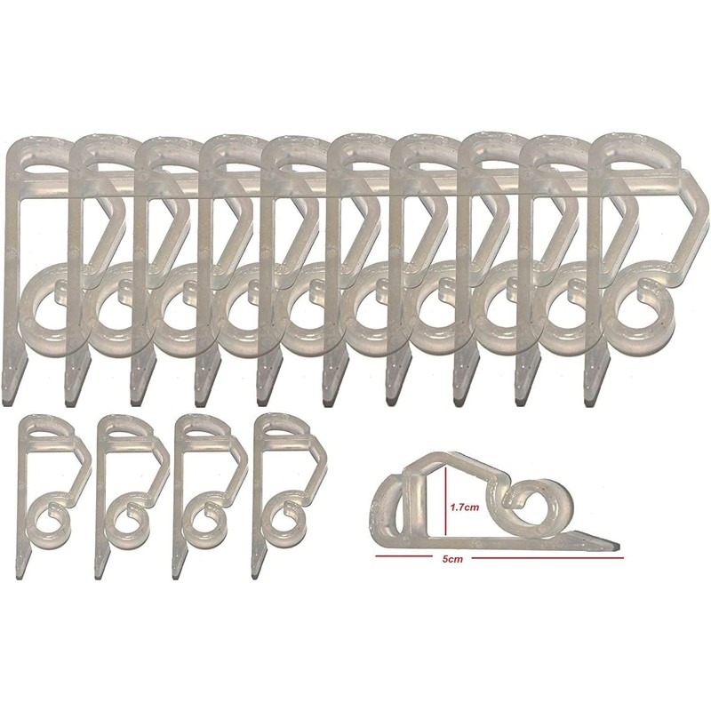 UKDeals Direct Gutter Hooks for Hanging Outdoor Christmas Xmas String
