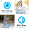 60 Minute Visual Timer for Kids and Adults, Non-Ticking 5.5