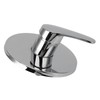 Concealed Shower Faucet Hot Cold Water Rust Proof Wall Mounted