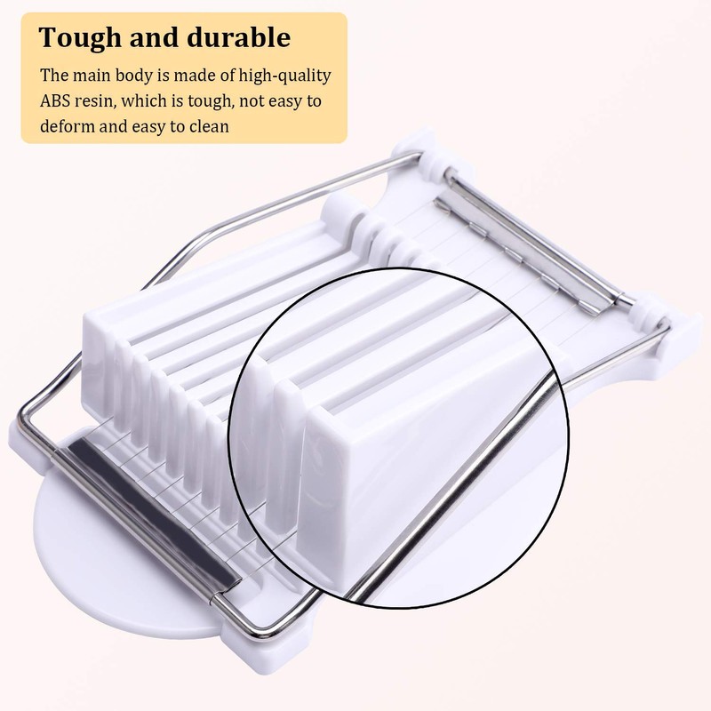 NVTED Slicer, Luncheon Meat Slicer Boiled Egg Fruit Soft Cheese