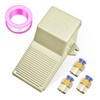 TAILONZ PNEUMATIC 1/4”BSP Pneumatic Foot Pedal Valve Kit 5 Way