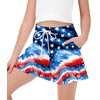 AOBUTE July 4th Quick Dry Swim Trunks Boys American Flag