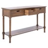 Safavieh Home Collection Landers Brown 3-Drawer Console Table CNS5711C