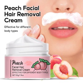 Hair Removal Cream Face, Facial Hair Remover Cream for Women, Gentle Upper Lip Hair Remover Creams Deeply Hydrating and Nourishing Skin, Suitable for All Skin Types