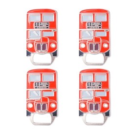 Iconic Red London Bus Magnet & Bottle Opener -UK London Souvenir