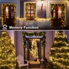 4 Pack- Battery Operated Outdoor Tree String Lights with 50
