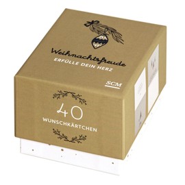 SCM Christmas Joy Fill Your Heart 40 Cards