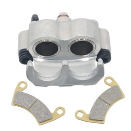 Triumilynn Front Left Brake Caliper for Polaris Ranger 500 570 700 800 900 1000 4X4 EFI, RZR 800 900 1000 XP General # 1911283 1912255 Caliper with Pads