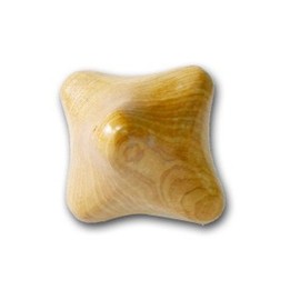 High-quality wooden star acupressure massager for calves, waist, etc. massage 3ea