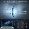 ATTCL Blue Light Filter Glasses Without Prescription Computer Glasses Gaming