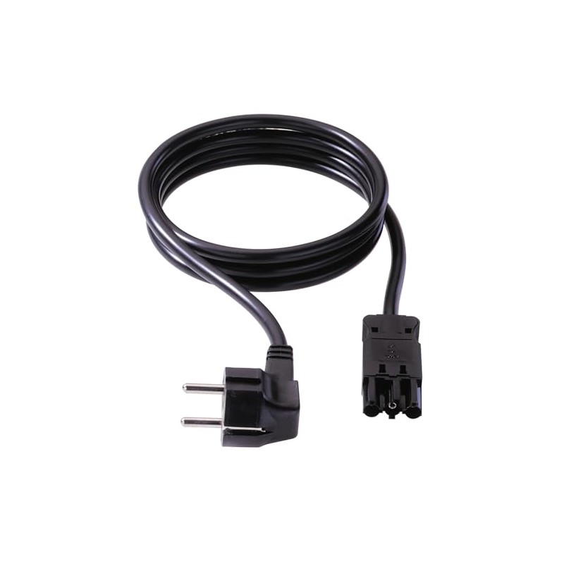 Bachmann 375,003 Gerätezuleitung Schuko GST18 / 3 M Black